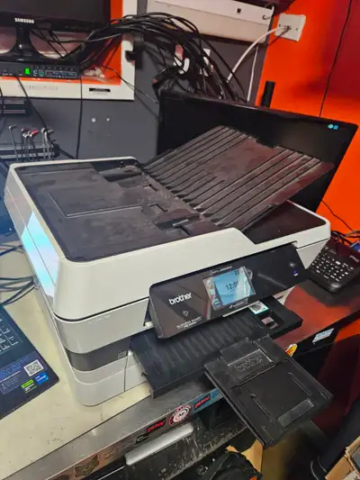 Brother MFC-J6920DW Wireless All-in-One Printer – Works Great, View more