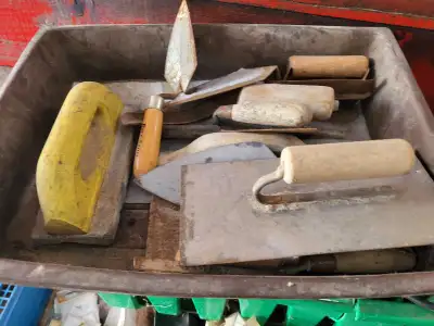 Mixed Lot of Used Trowels, View more