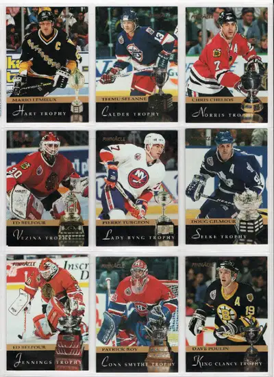 1993-94 PINNACLE # - 1-511 COMPLETE CANADIAN BOXED SET, View more