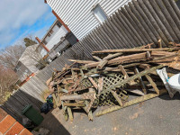 Free old deck wood