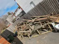 Free old deck wood