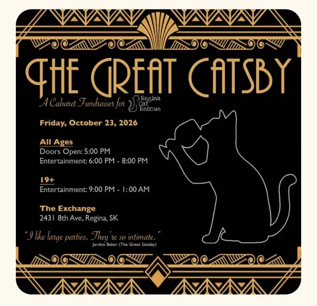 The Great Catsby Fundraiser Cabaret