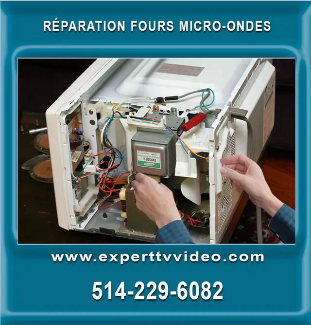 Réparation à domicile de vos fours micro-ondes in Appliance Repair & Installation in City of Montréal - Image 5