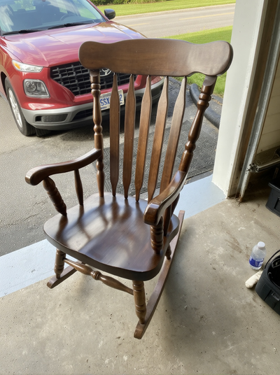 Wooden Rocking Chair, View more