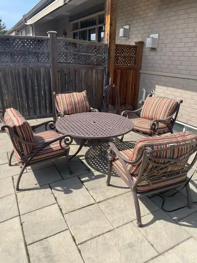 Hauser patio set, View more