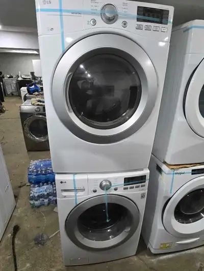 OAKVILLE! - Like New LG 27" White Frontload Stackable Washer Ele, View more