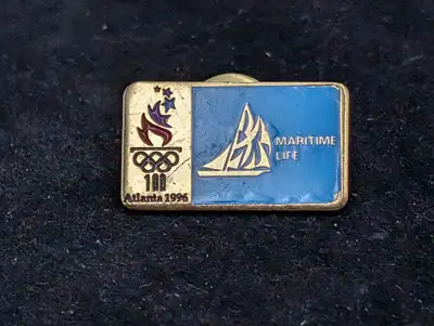 1996 Atlanta Olympic Sponsor Pin Maritime Life, View more