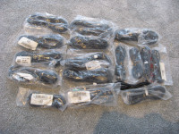 Computer Power Cords Lot 15 Pieces New Old Stock