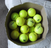 Premium Golf Balls - Optical Yellow