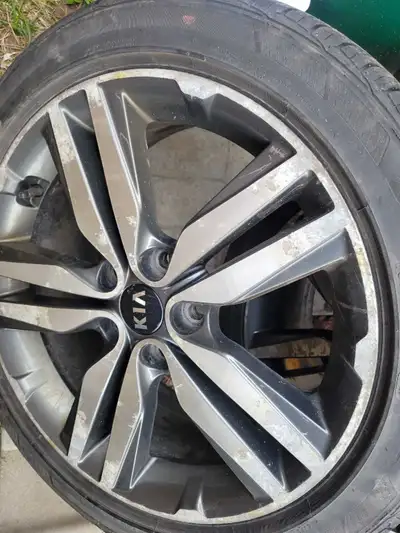 For sale are a set of used Kia rims that are ready to roll! These rims, while not brand new, still h...