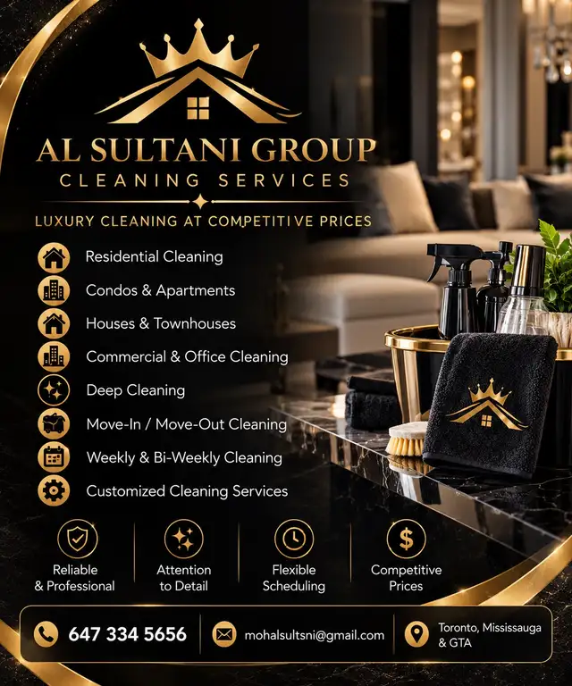 Professional Cleaning Services | Toronto & GTA 6473345656