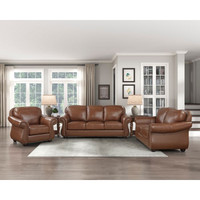 9215 BR SOFA LEATHER 100%