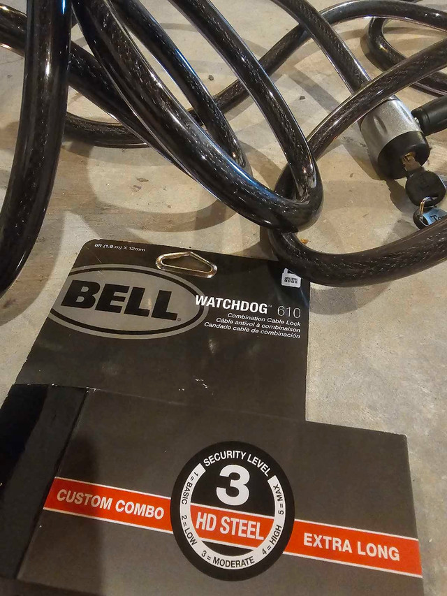 Bicycle Lock in New Condition  in Frames & Parts in Kitchener / Waterloo - Image 4