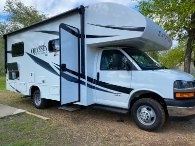 We have a 2025 Entegra Odessey SE 22 A Motorhome with a 2024 Chev 4500 chassis with a 6.6l motor. We...