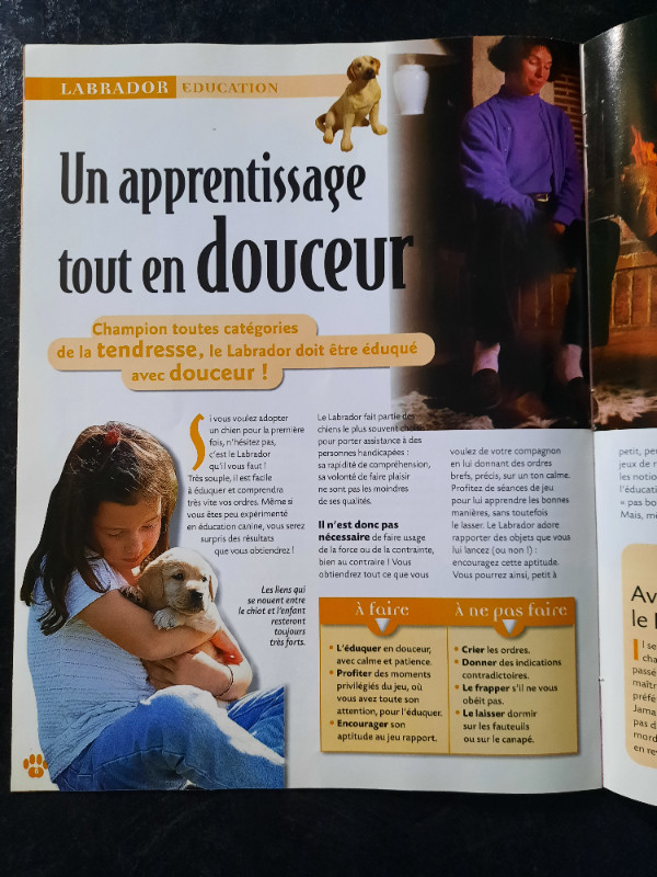 Édition Atlas ☆ Mon Chien Mon Ami ☆ Tome 1 - Le Labrador dans Magazines  à Longueuil/Rive Sud - Image 2