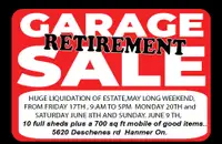 Biggest retirement triple estate sale!!!