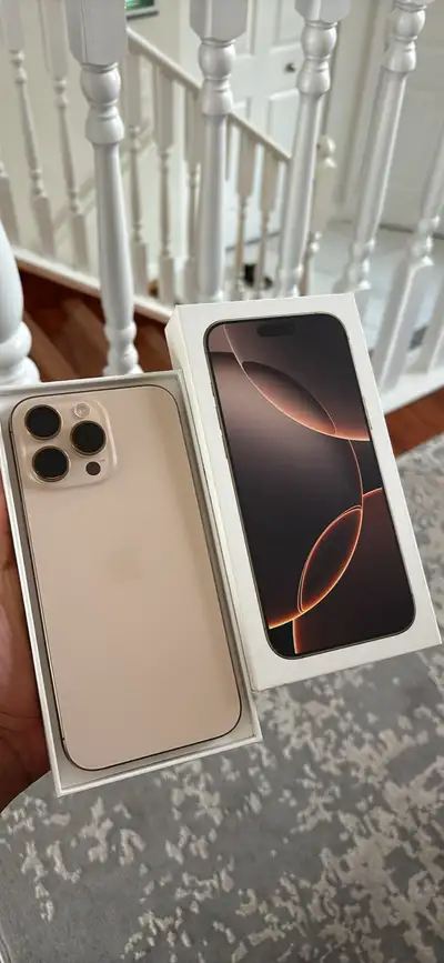 iPhone 16 Pro Max 256GB - Unlocked +  Warranty - 100% Battery, View more