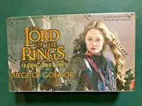 Decipher LORD of the RINGS tcg/ccg SIEGE OF GONDOR *sealed* BOX.