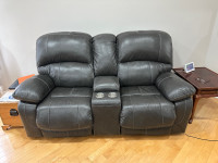 Love seat and chair recliners