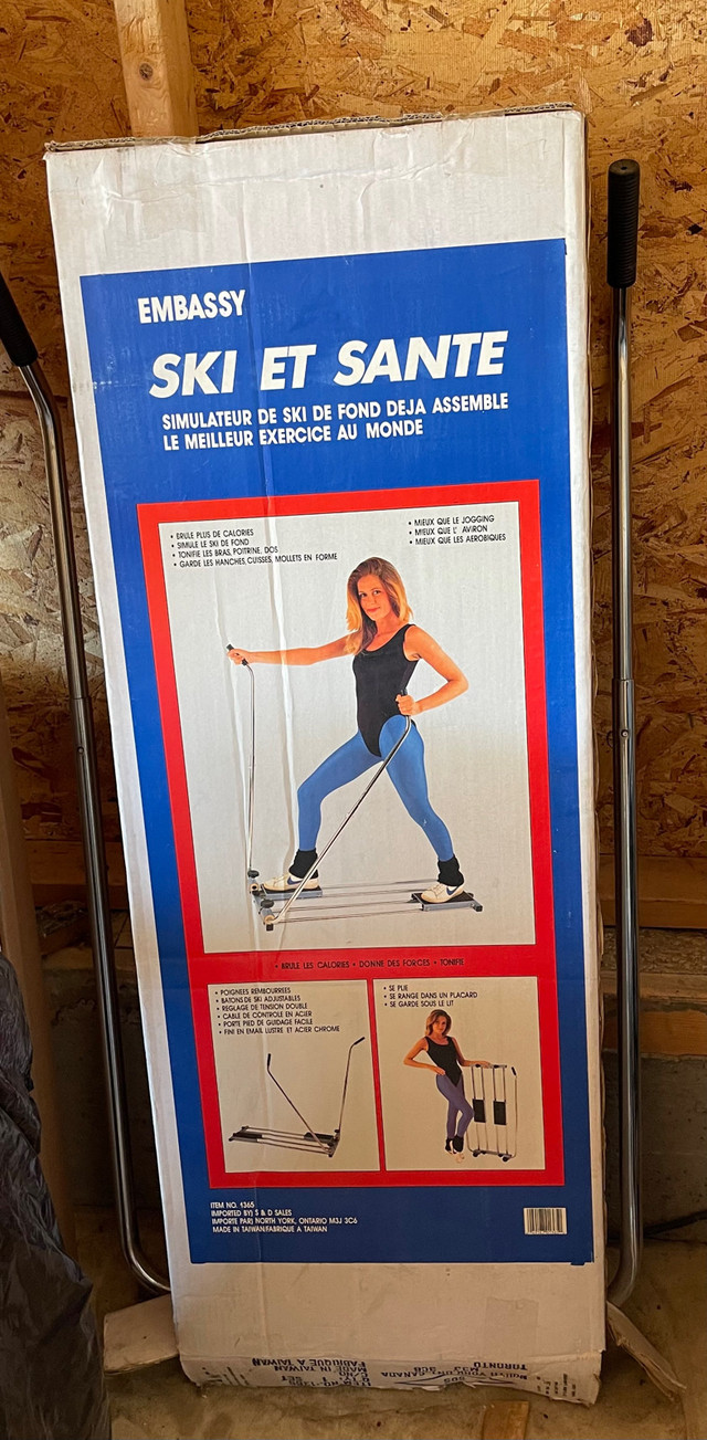 Ski and Slim Pre assembled  Nordic Ski  Exercise Equipment  in Ski in Edmonton - Image 2