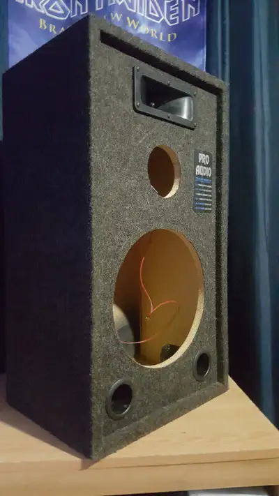 Enceinte 3 voies pro-audio vide oups avec tweeter seulement, View more