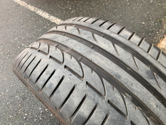 Pair of 255/35/19 96Y Bridgestone Potenza S001 with 50/80% tread in Tires & Rims in Delta/Surrey/Langley - Image 4