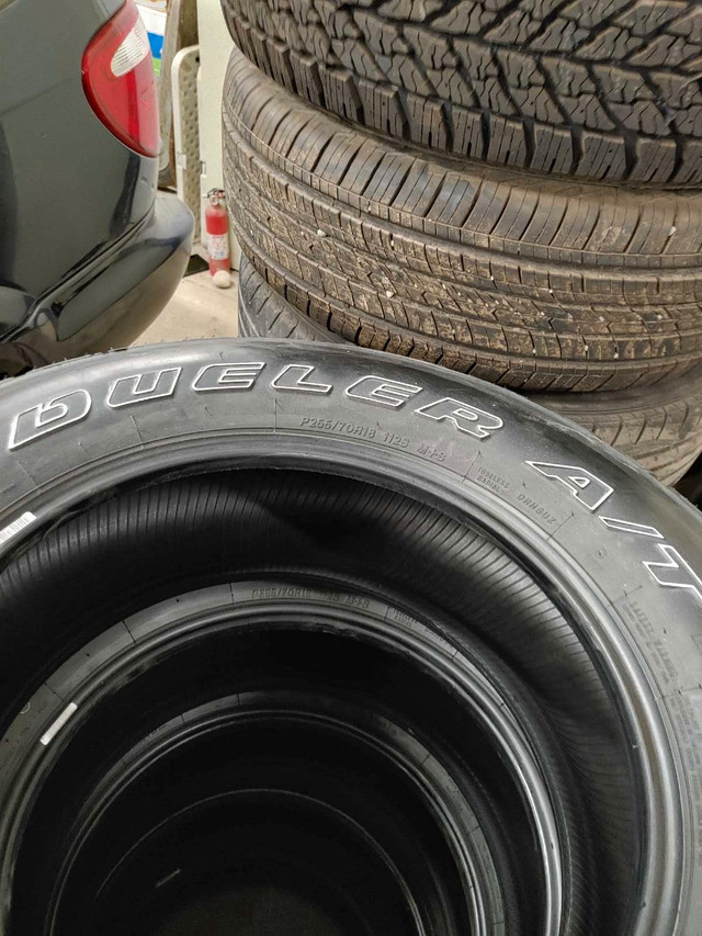 Bridgestone Dueller A/T  255/70/18 in Tires & Rims in Regina - Image 3