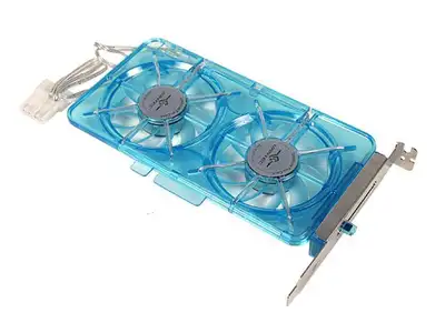 Vantec adjustable speed PCI Slot cooler. Ultra bright UV LED, View more