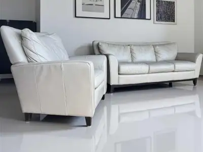 Top Grain Leather  Sofa and Recliner , View more