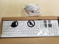 Dell clavier et souris USB anglais blancs