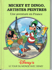 Walt Disney Mickey Dingo Artistes Peintres FRANCAIS STORY COLLEC