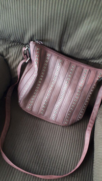 Denver Hayes burgundy purse