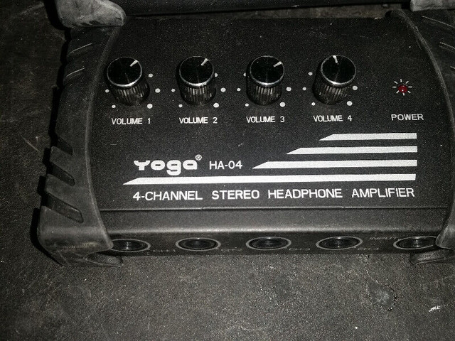 yoga HA04 4-Channel Stereo Headphone Amplifier - tons of audio g dans Autre  à Ville de Montréal - Image 2