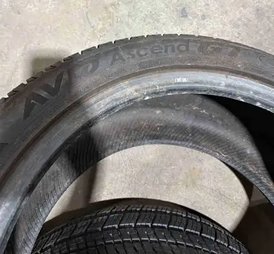 Yokohama Avid Ascend GT tires for sale They were on a mercedes benz c300 Driven less then 500kms . T...