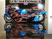 1:9 Diecast Action Mac Tools 2005 Pro Stock Motorcycle NHRA