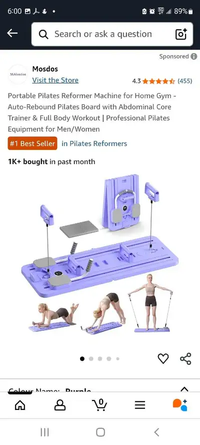 Portable Pilates Reformer Machine , View more