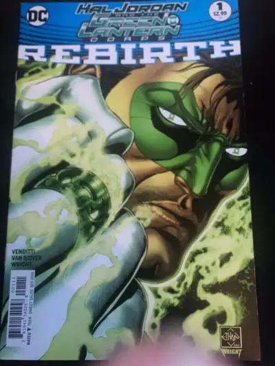Hal Jordan & THE GREEN LANTERN CORPS Rebirth #1 - DC Comics 2016 - VF/NM. Hello buyer, If you see th...