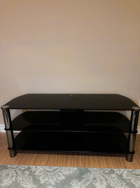 FREE GLASS TV STAND 