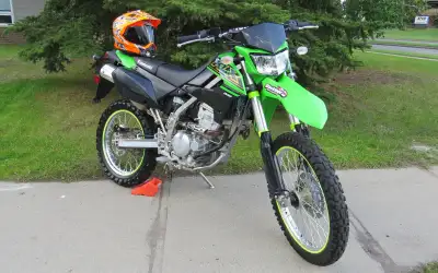 dual sport street legal purpose klx300 klx 300 250 300L rally crf xt tw 200 bike off-road adventure...