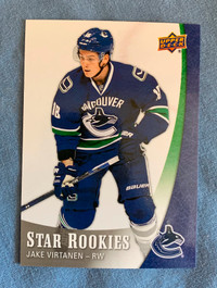 2015-16 Jake Virtanen #17 Upper Deck NHL Star Rookies