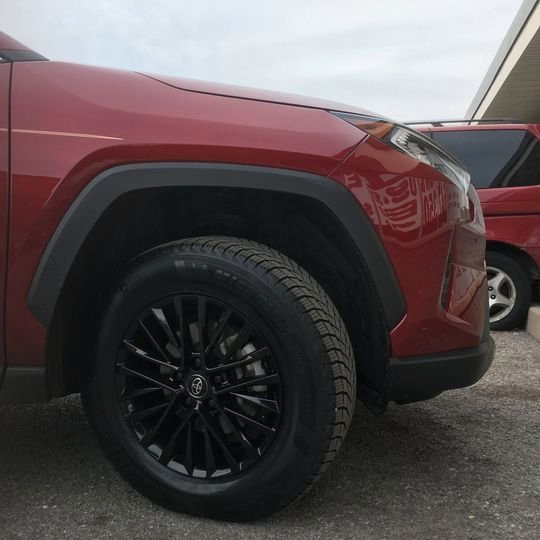 Toyota Rav4 replica rims for sale : 17" gloss black OE / TL2 in Tires & Rims in City of Toronto - Image 2