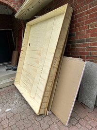 FREE- Huge plywood box