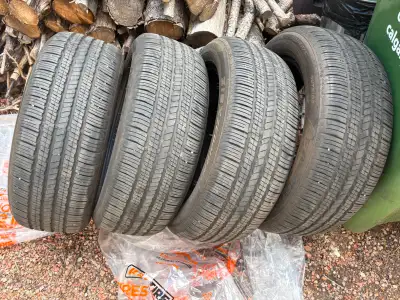 4 Falken ZIEXZE001A All season tires 225/55R18 98V M+S. 1,800 KM on them. $800. priced to sell, thes...
