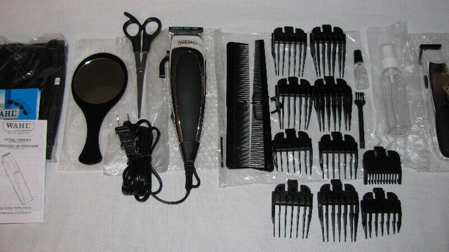 Wahl Home Hair Cutter Barber Kit with Storage Case 30PC Like New in Other in Saint John - Image 2
