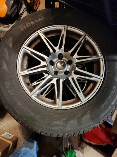 4 wheels and tires - Pirelli Scorpion Verde Plus Low Rolling Resistance 265/60R18 110H tires on Swit...