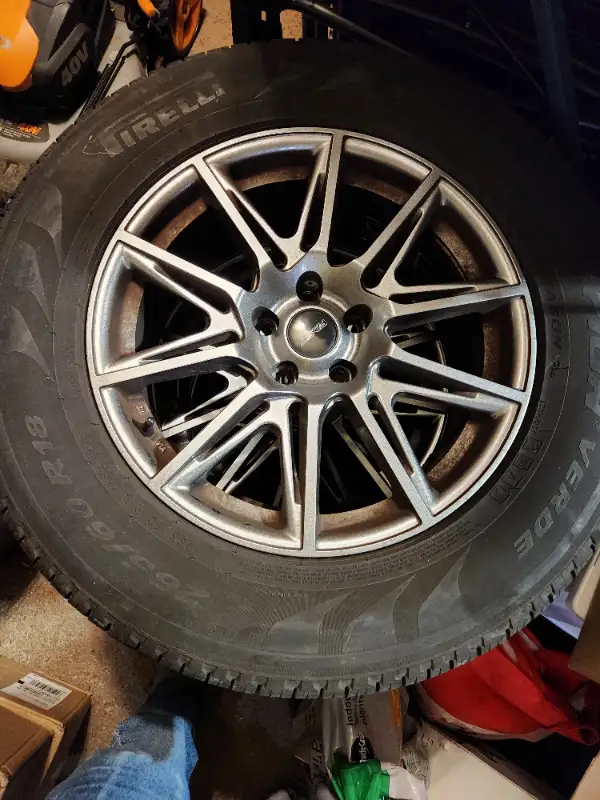 Wheels and tires - 265/60R18 Pirelli Scorpion All Season M/S in Tires & Rims in City of Toronto - Image 2