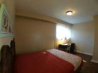 *Available move-in on Aug 1st • fully furnished Queen-size bedroom: big windows, closets, desk in sp...