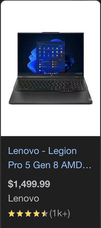 Legion 5-15ARH05H Laptop (Lenovo)