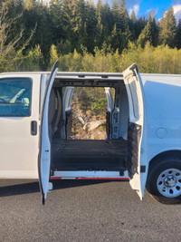 2013 Chevrolet Express AWD van with Dual Barn Doors