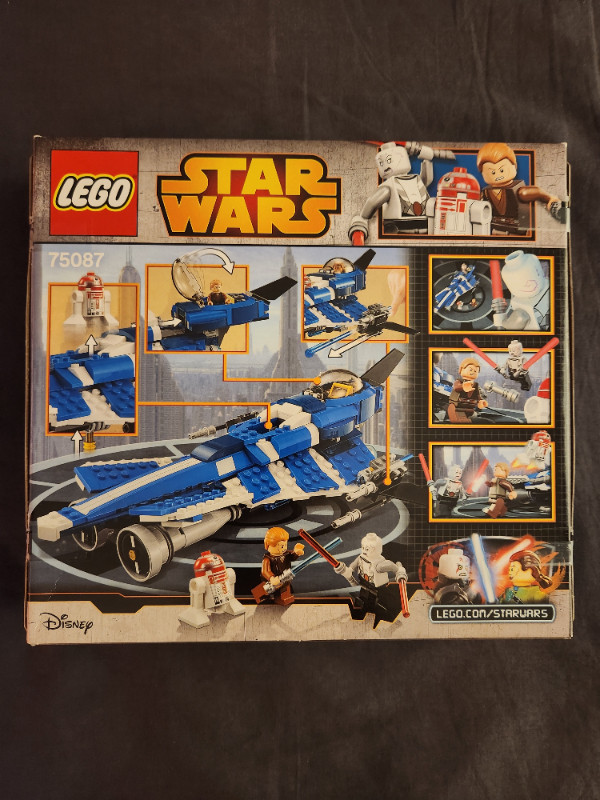 75087 Lego Star Wars - Anakin's Custom Jedi Starfighter dans Jouets et jeux  à Longueuil/Rive Sud - Image 2